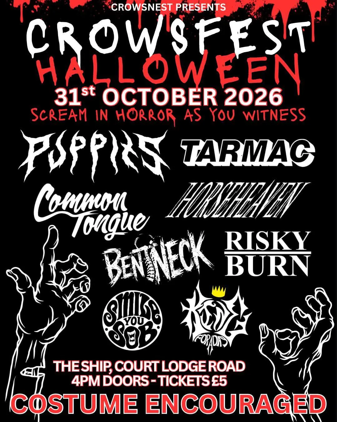 CROWSFEST '26 Halloween Riffs, photo 2 of 2