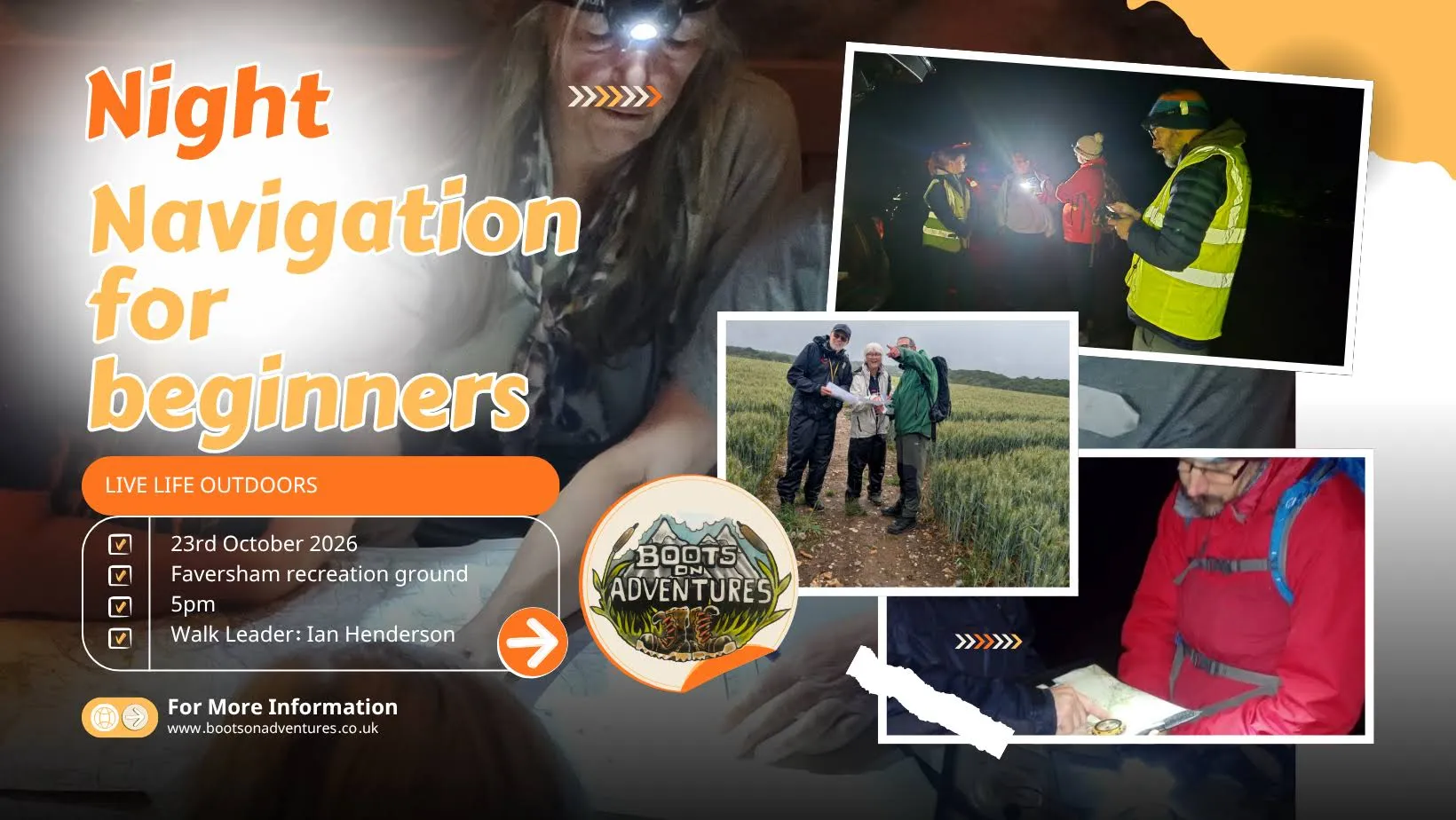 Night Navigation Skills for Beginners in Kent, photo 1 of 1