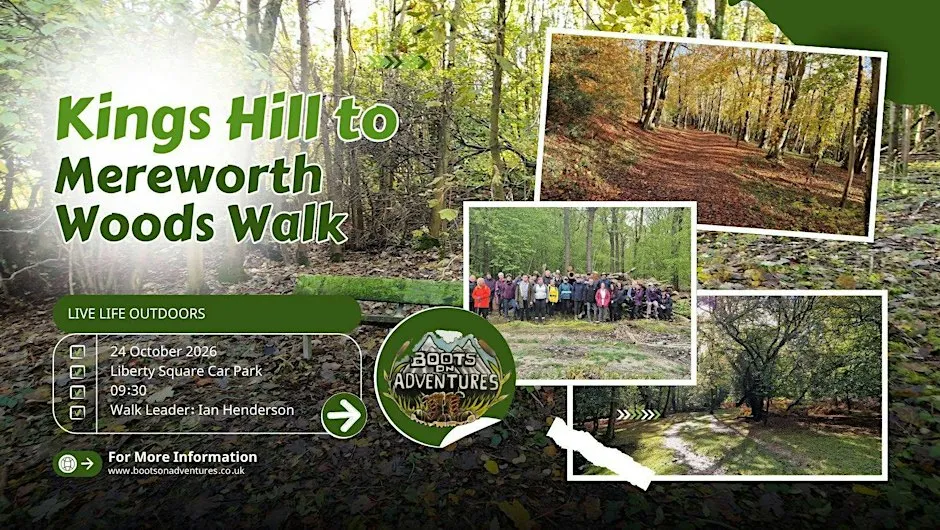 Kings Hill to Mereworth Woods Walk, photo 1 of 2