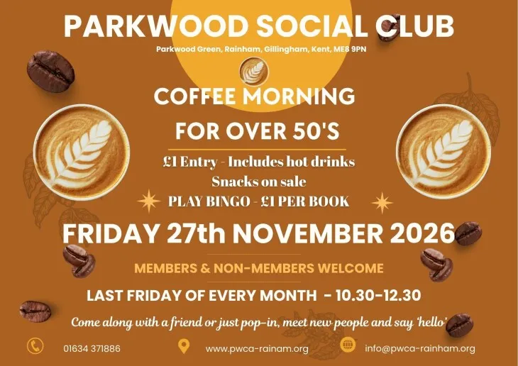 Coffee Morning for Over 50's, photo 1 of 2