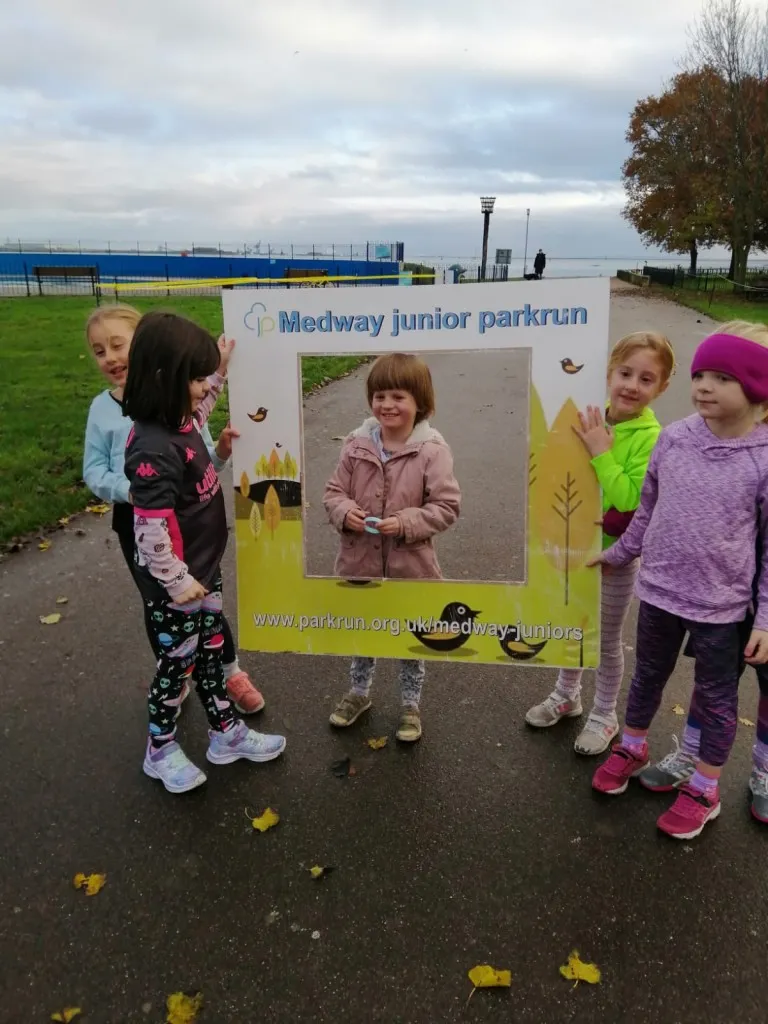 Medway junior parkrun, photo 3 of 4