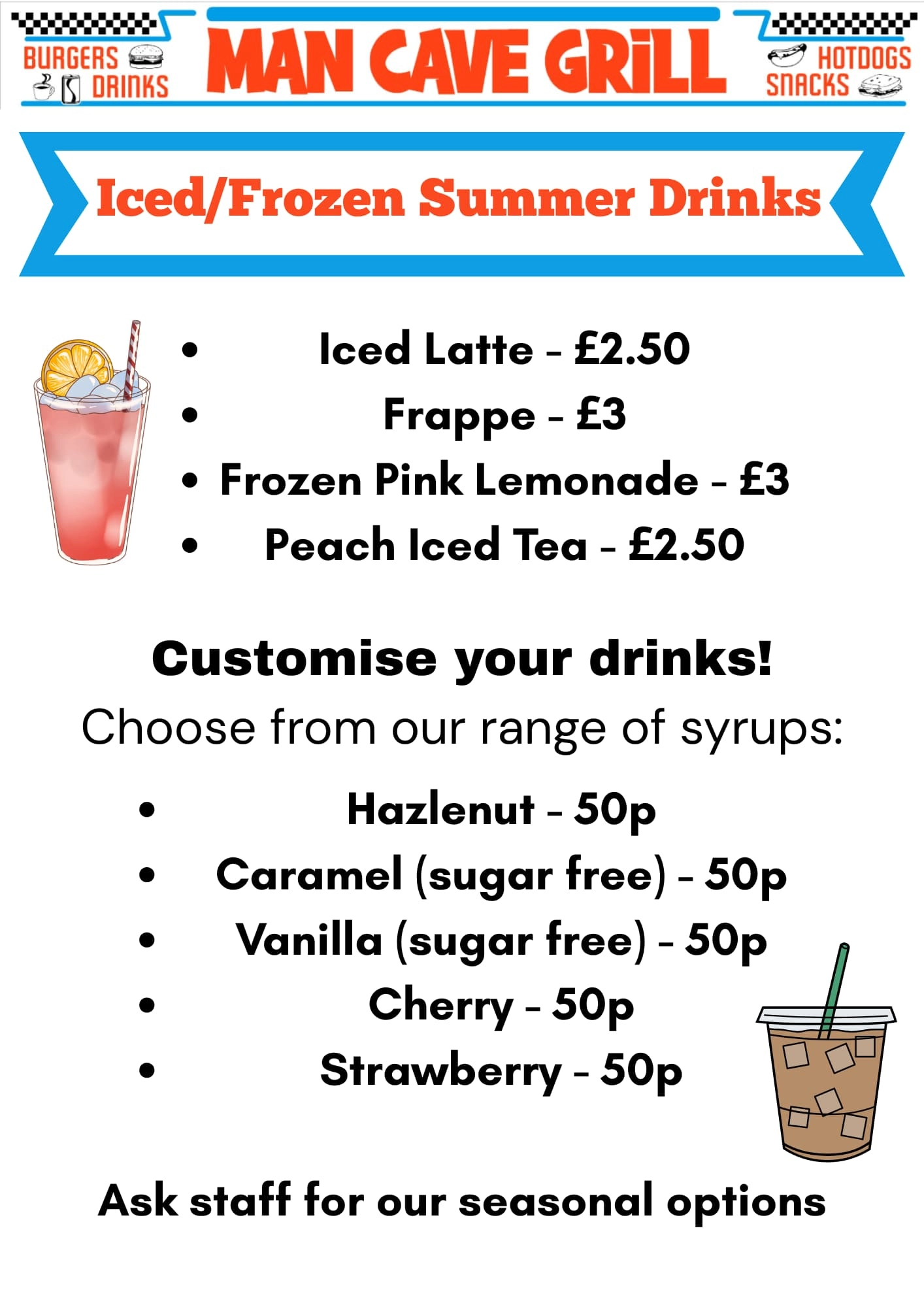 FA Classics Man Cave Grill menu page





                                        1 - Sheerness