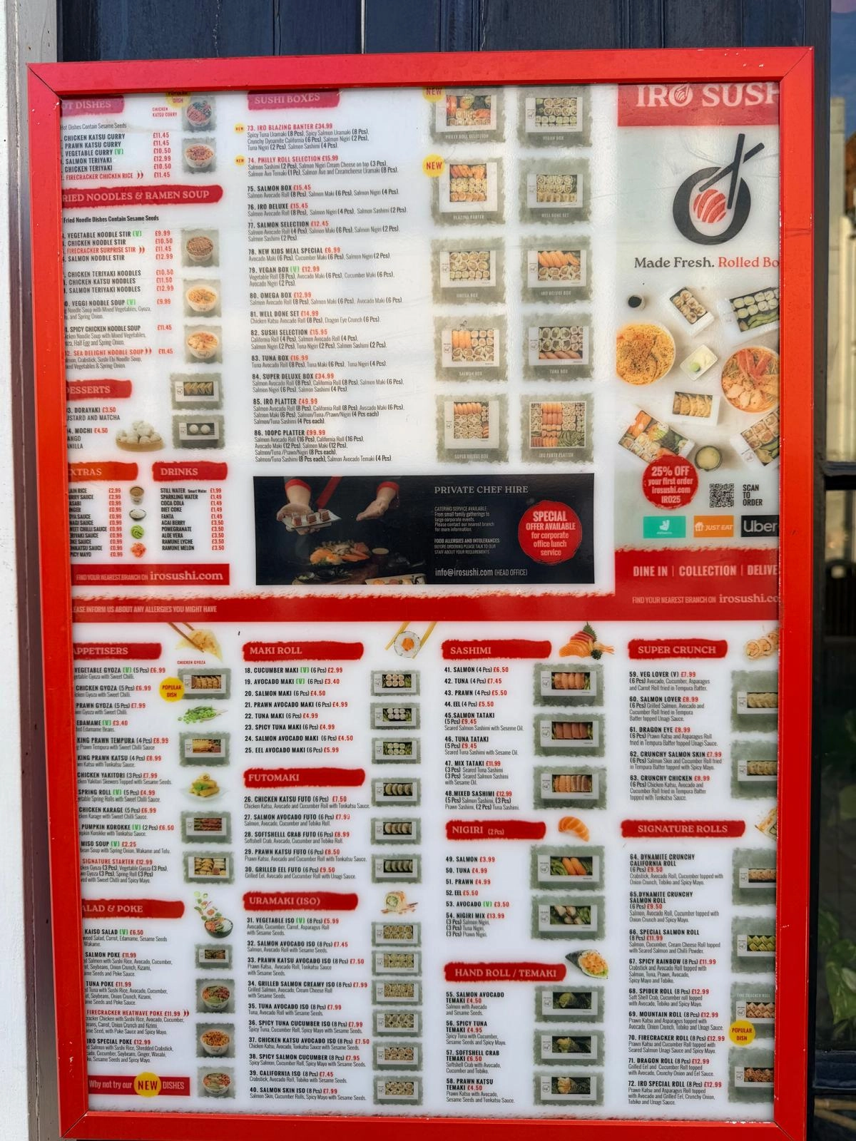 Iro Sushi menu page





                                        1 - Maidstone