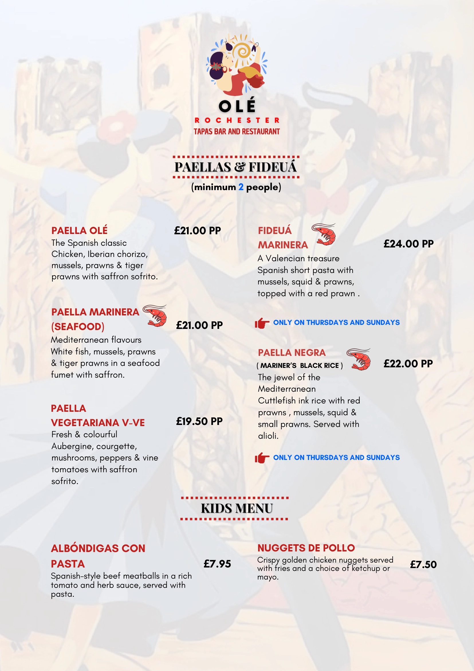 Olé Tapas Bar menu page





                                        4 - Rochester