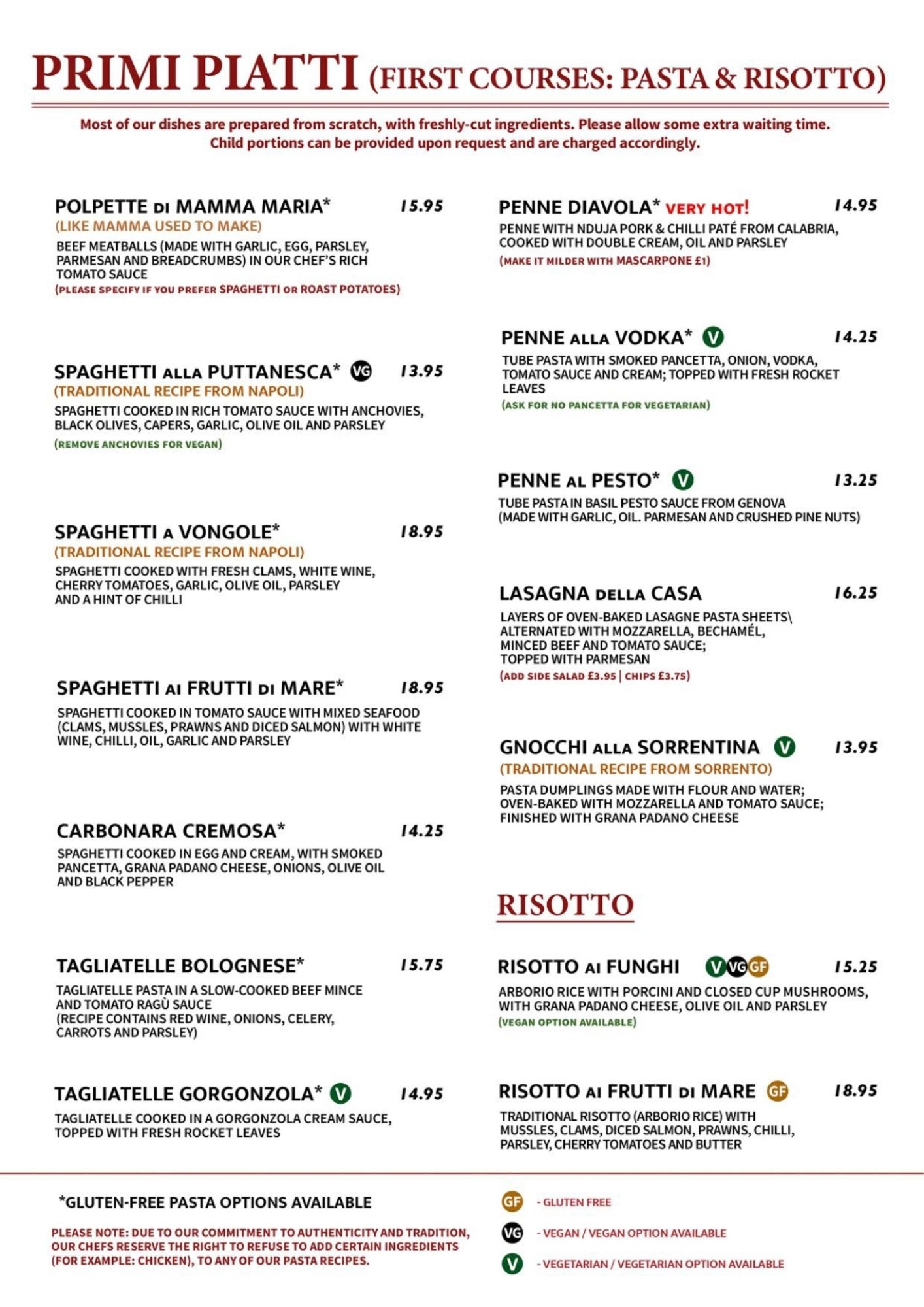 Vesuvius Restaurant menu page





                                        2 - Maidstone