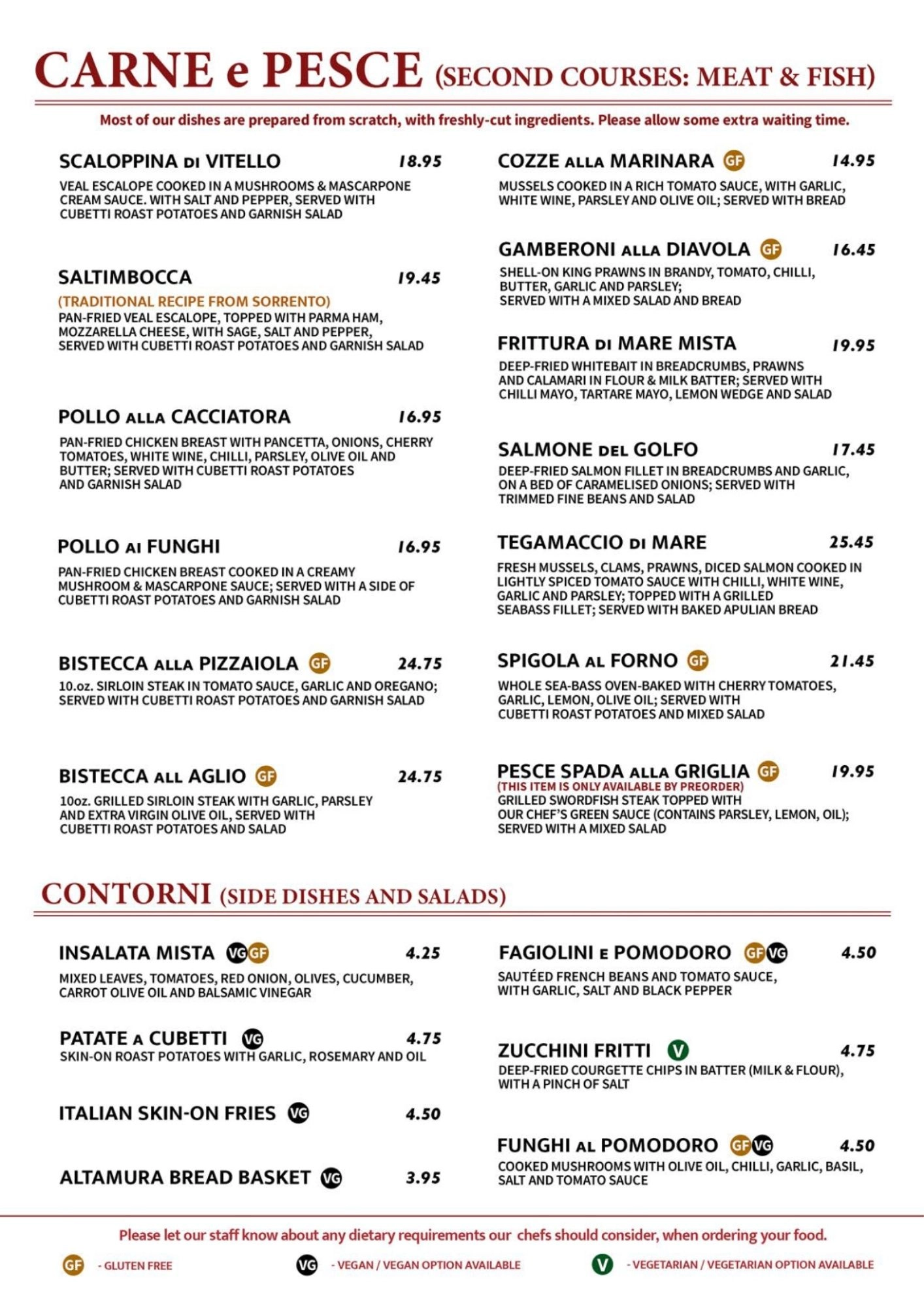Vesuvius Restaurant menu page





                                        3 - Maidstone